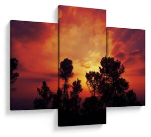 Tablou apus de soare (90x60 cm)