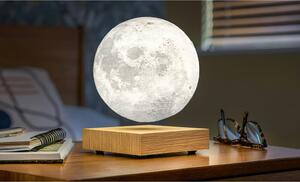 Veioză cu levitație magnetică în formă de Lună Gingko White Ash