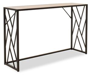 Consola Ivy Walnut 120x35x75 cm