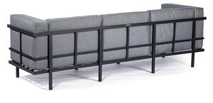 Canapea de grădină gri grafit cu 3 locuri Bellisima - Bonami Selection