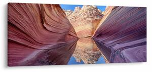 Tablou - valurile de Arizona (120x50 cm)