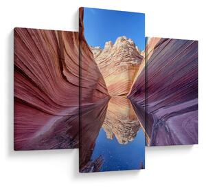 Tablou - valurile de Arizona (90x60 cm)