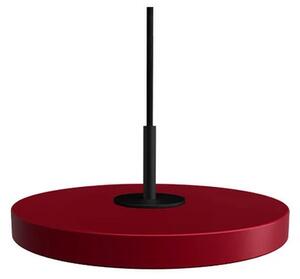 Asteria Lustră Pendul Micro Ruby Red/Black Top - UMAGE