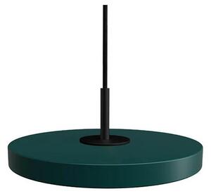 Asteria Lustră Pendul Micro Forest Green/Black Top - UMAGE