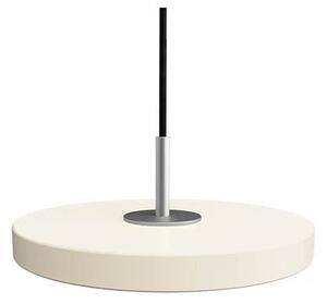 Asteria Lustră Pendul Micro Pearl White/Steel Top - UMAGE