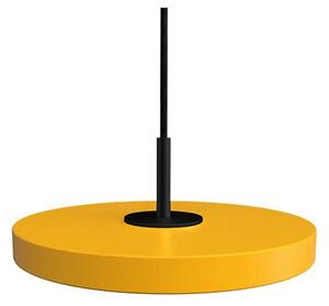 Asteria Micro Lustră Pendul Saffron Yellow/Black Top - UMAGE