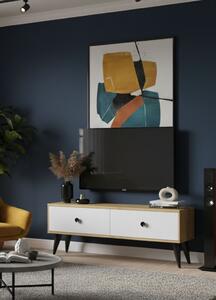 Mona 120 - Sapphire Oak, White