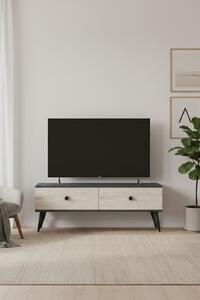 Mona 120 - Anthracite, Travertine