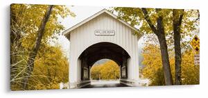 Tablou cu podul în Oregon (120x50 cm)