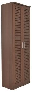 Dulap pantofi Sante 21 perechi, culoarea nuc 60x37x183cm