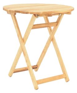 Masa de gradina Letna din lemn de fag solid culoare naturala 70x70x75 cm