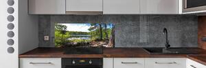 Panou de bucătărie Panorama de pădure