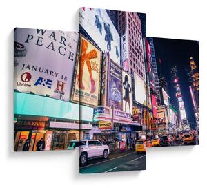 Tablou - New York Theather District (90x60 cm)
