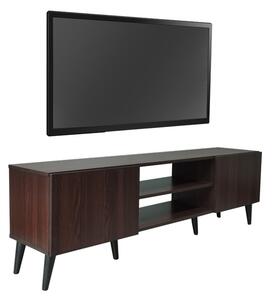 Comoda TV Icarus melamina nuc-wenge 150x32x46 cm