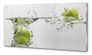 Panou sticla securizata bucatarie Apple a sub apă