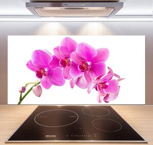 Sticlă bucătărie orhidee roz