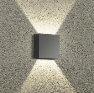 Brilagi - Aplica LED de exterior DOUBLERAY LED/4W/230V antracit IP65