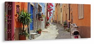 Tablou cu strada din Sardinia (120x50 cm)