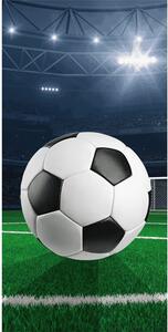 Prosop de baie pentru copii cu imprimeu - Stadion de fotbal | 70 x 140 cm