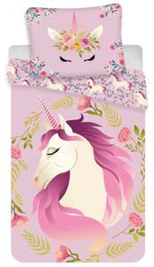 Lenjerie de pat copii Unicorn - Unicorn | 140 x 200 cm / 70 x 90 cm