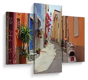 Tablou cu strada din Sardinia (90x60 cm)