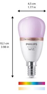 Bec LED dimabil Philips SMART P45 E14/4,9W/230V 2200-6500K