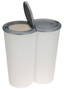 Coș de gunoi dublu - 2 x 25 l