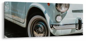 Tablou - mașina retro Fiat (120x50 cm)