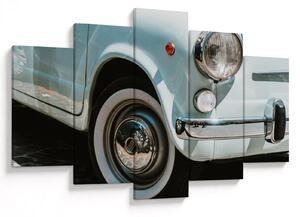 Tablou - mașina retro Fiat (150x105 cm)