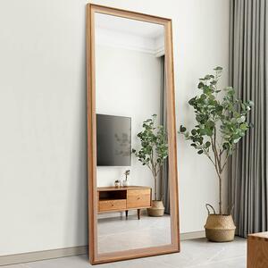 Oglindă de podea, FUR-1713-1, 150 x 40 cm, stejar
