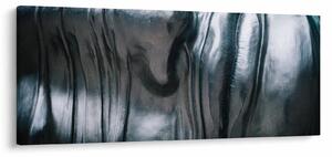 Tablou - Fața din oțel (120x50 cm)