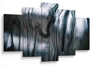 Tablou - Fața din oțel (150x105 cm)