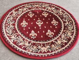 Covor Bisericesc, Model 15033 210, Rotund, Rosu Grena 50 x 50