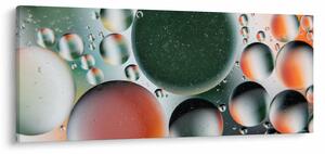 Tablou abstract - buline (120x50 cm)