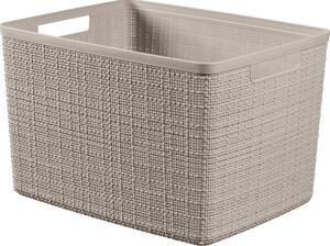 Curver Coș Jute L 20 l, gri