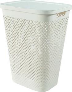 Curver Coș pentru rufe murdare Pure 55 l, bej