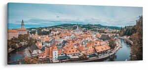 Tablou - Krumlov din Cehia (120x50 cm)