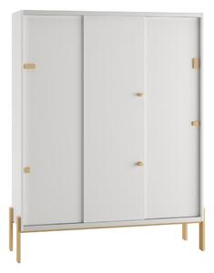 Șifonier de copii gri deschis 154x195 cm Cube - Pinio