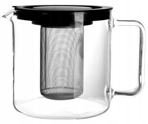 Ceainic din sticlă cu filtru din oțelinoxidabil Simax From, 1,3 l