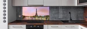 Panou sticlă bucătărie Turnul Eiffel din Paris