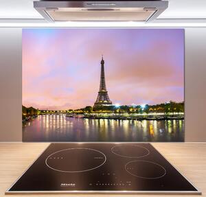 Panou sticlă bucătărie Turnul Eiffel din Paris