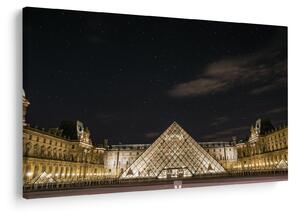 Tablou - Louvre nocturn (90x60 cm)