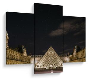 Tablou - Louvre nocturn (90x60 cm)