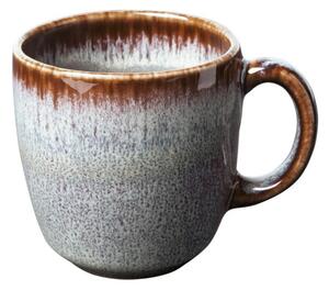 Ceașcă din gresie ceramică Villeroy & Boch Like Lave, 190 ml, gri - maro