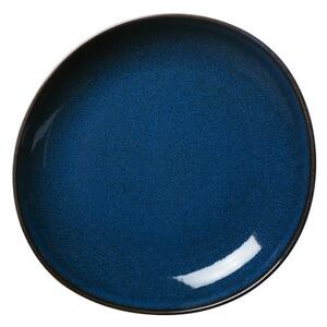 Bol din gresie ceramică Villeroy & Boch Like Lave, 27 x 28 cm, albastru închis