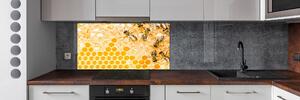 Sticlă printata bucătărie albinele lucrătoare