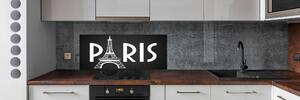 Sticlă printata bucătărie Paris