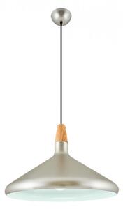 Lustra L1453, Soclu E27, Max 40W, Culoare Gri
