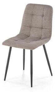 Scaun K560, gri/negru, stofa clasica/metal, 45x53x88 cm