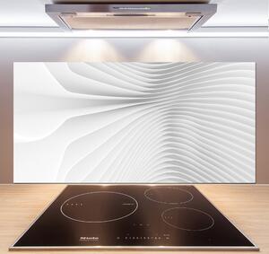 Panou sticlă decorativa bucătărie linii abstracte